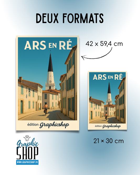 Affiche “Ars en Ré” – Édition Graphicshop