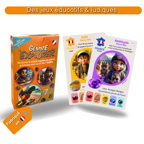 Gemme Explorer – Jeu des 7 familles