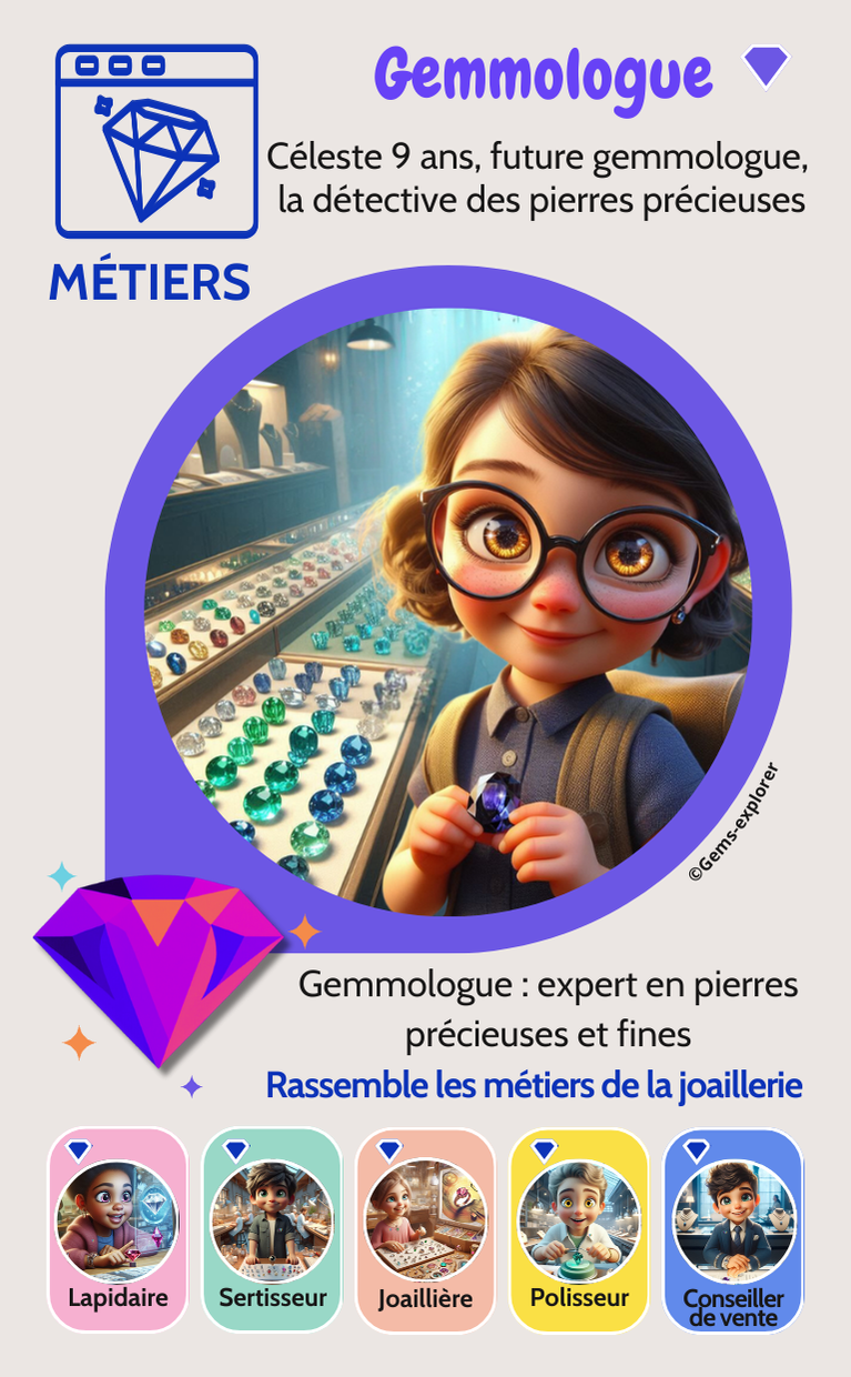 Gemme Explorer – Jeu des 7 familles