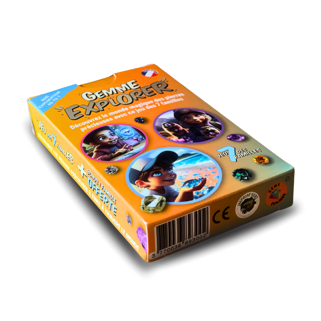 Gemme Explorer – Jeu des 7 familles