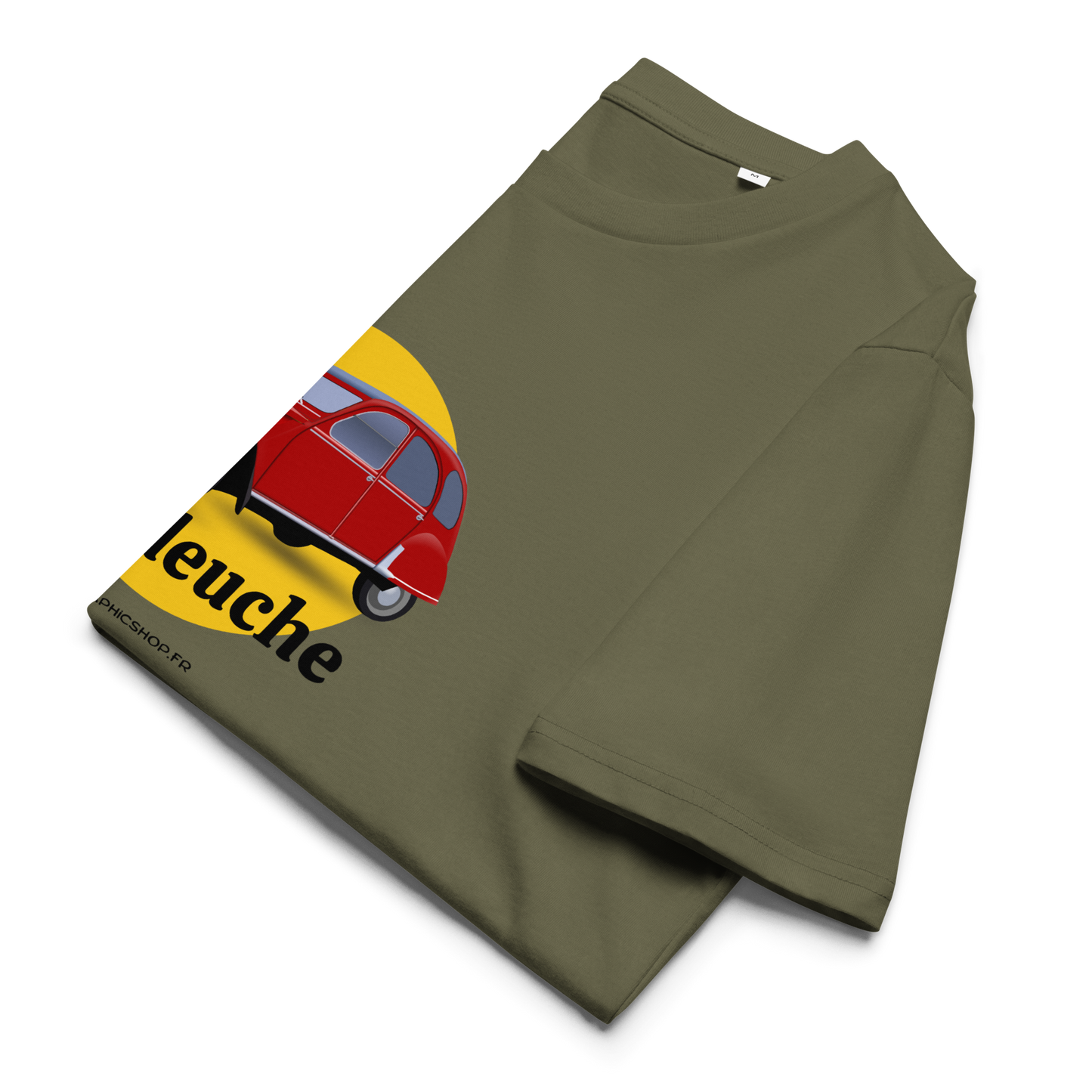 T-shirt bio unisexe "#deudeuche" – L’icône rétro sur coton éco-responsable
