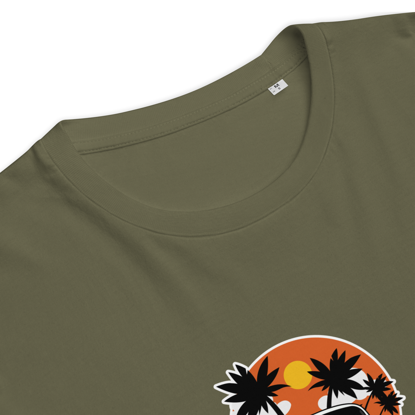 T-shirt Bio « #Vanlife » – Unisexe – Kaki Aventure