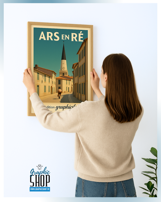 Affiche “Ars en Ré” – Édition Graphicshop