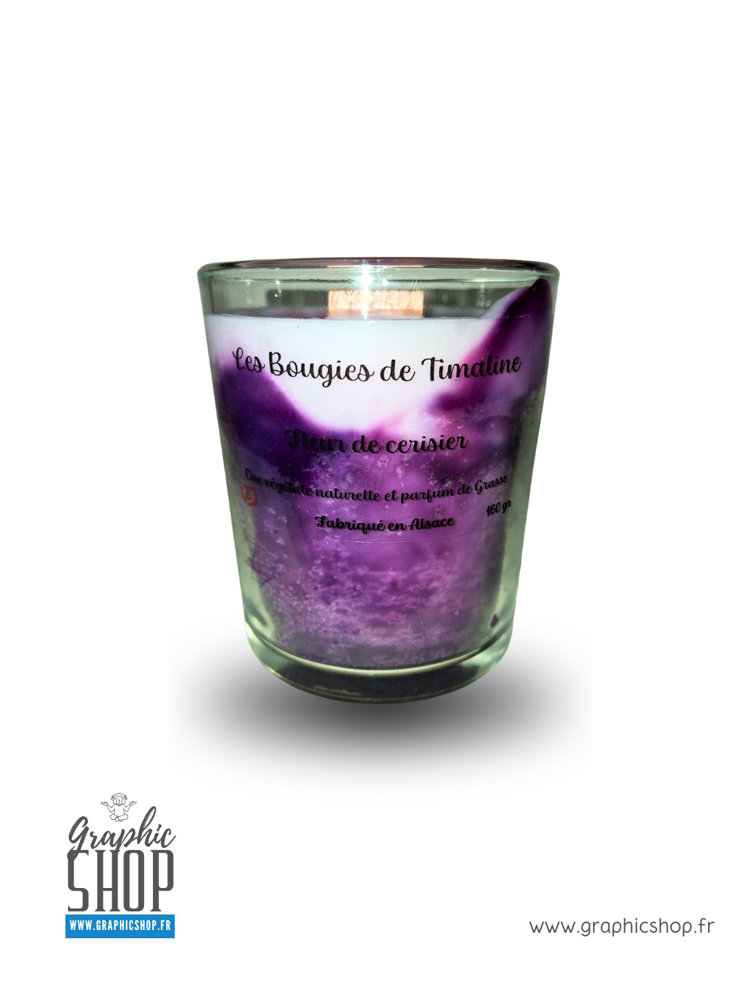 Bougie parfumée Fleur de Cerisier – Les Bougies de Timaline