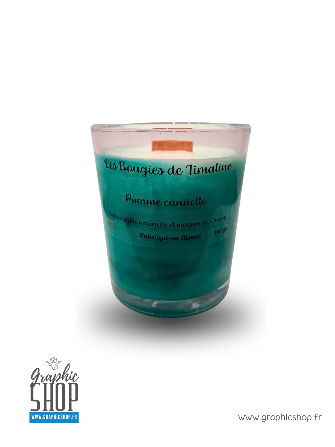 Bougie parfumée Pomme Cannelle – Les Bougies de Timaline