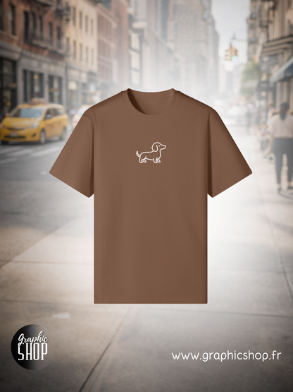 T-shirt Teckel – Confort premium & style intemporel