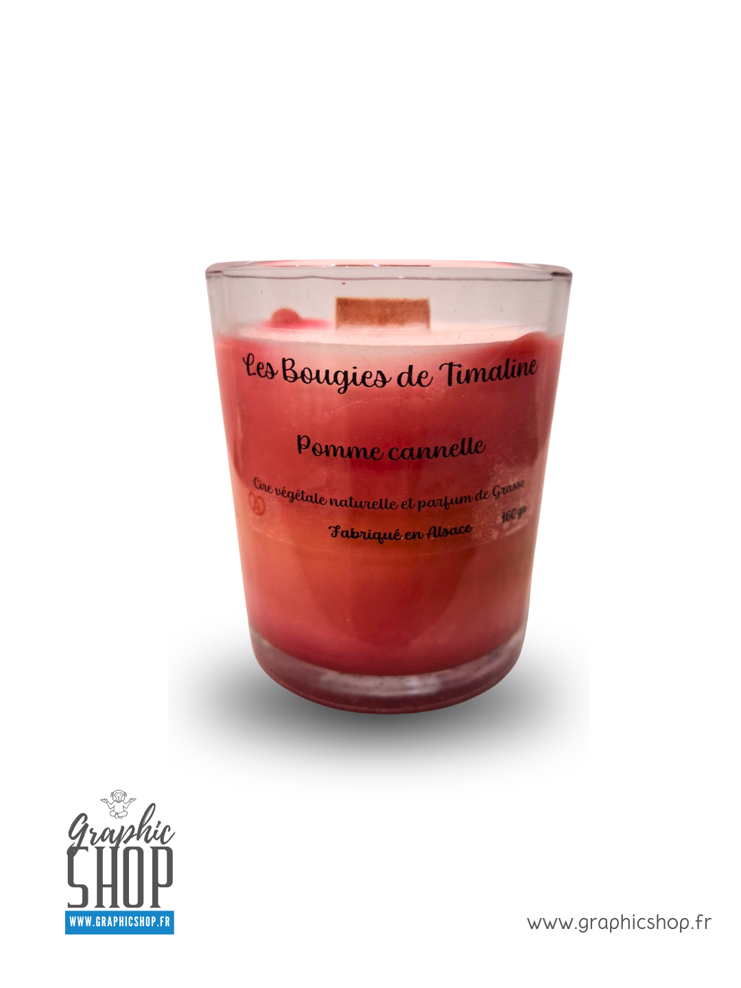 Bougie parfumée Pomme Cannelle – Les Bougies de Timaline