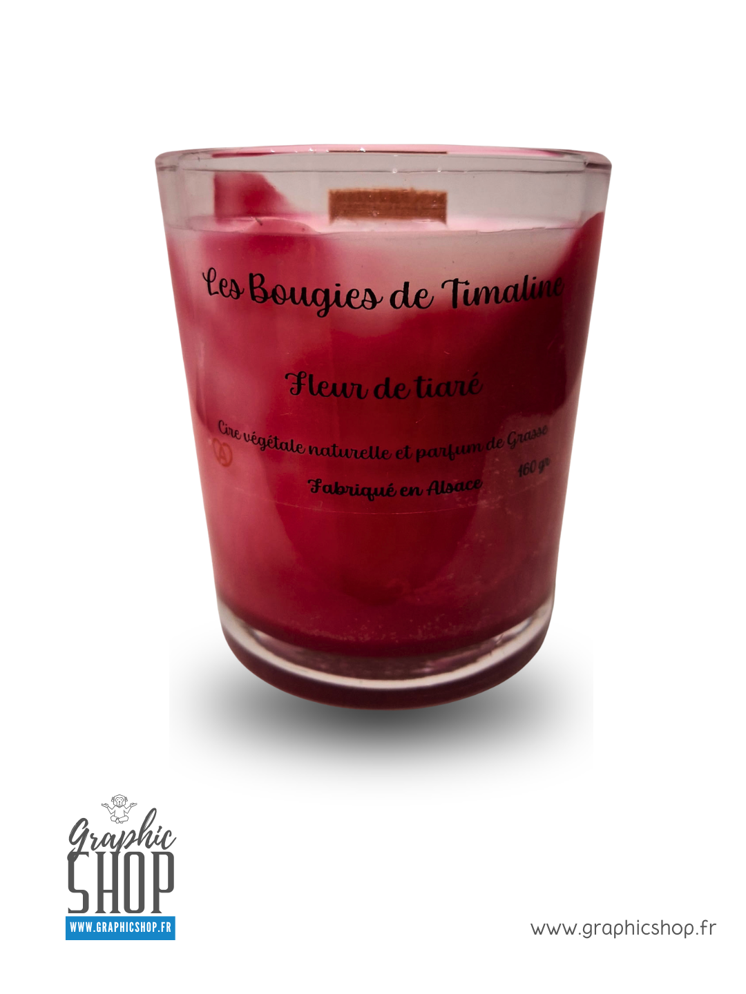 Bougie parfumée Fleur de Tiaré – Les Bougies de Timaline