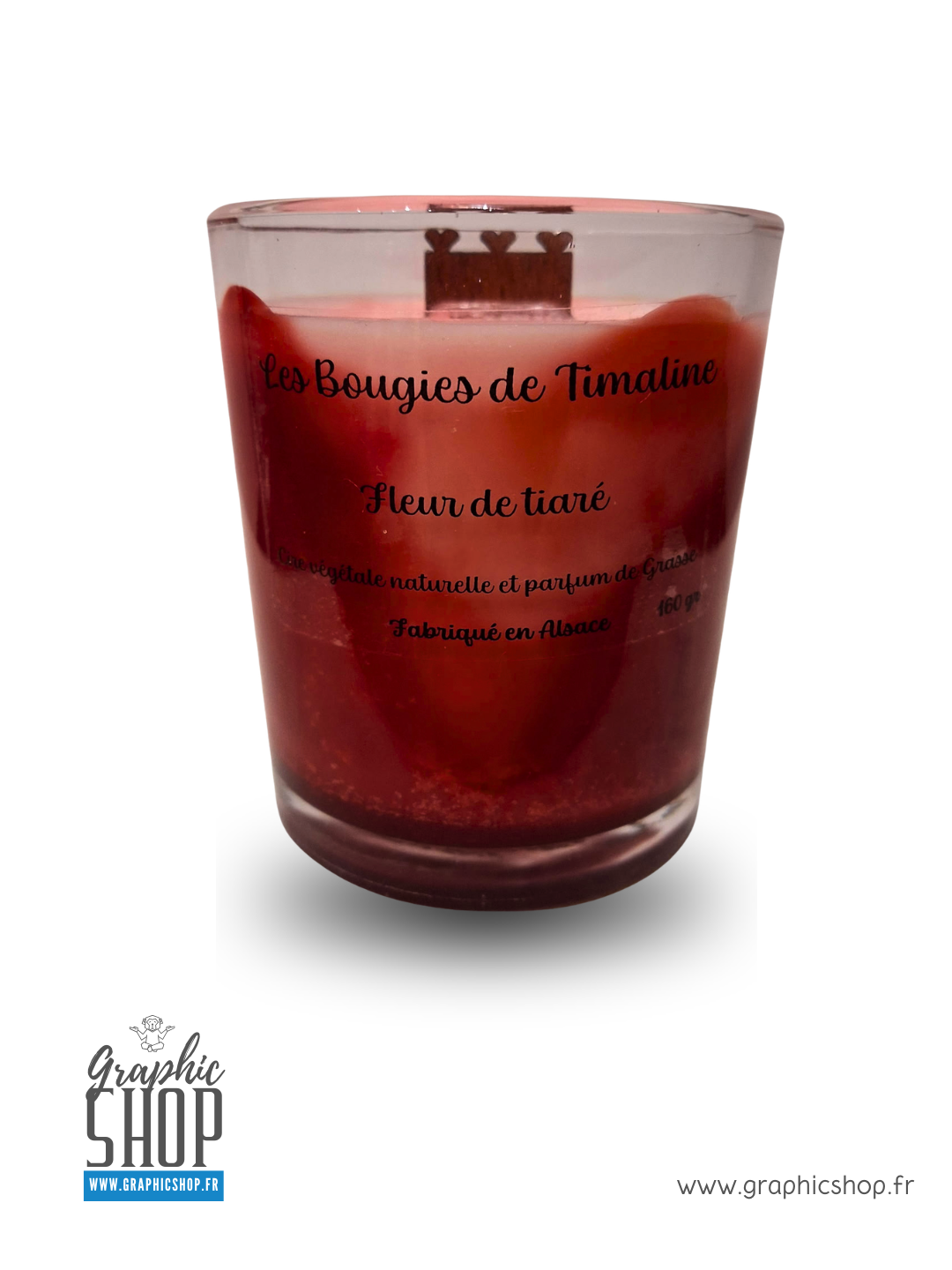 Bougie parfumée Fleur de Tiaré – Les Bougies de Timaline