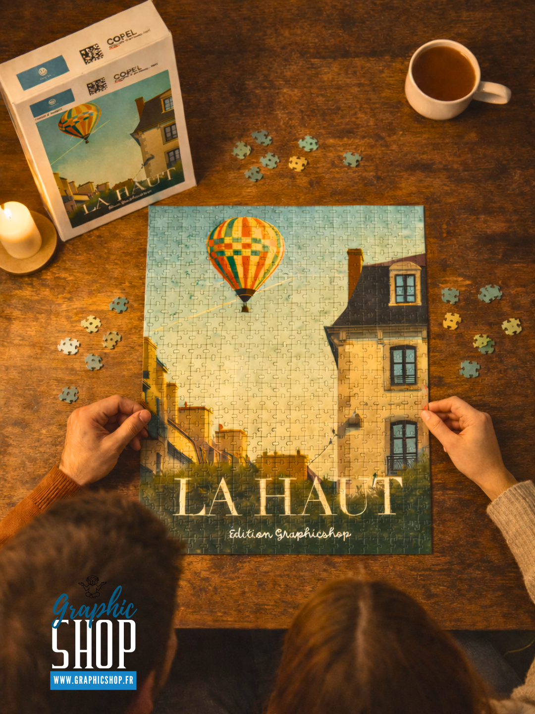 Puzzle 500 pièces – La Haut