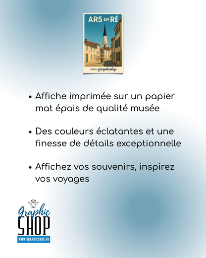 Affiche “Ars en Ré” – Édition Graphicshop