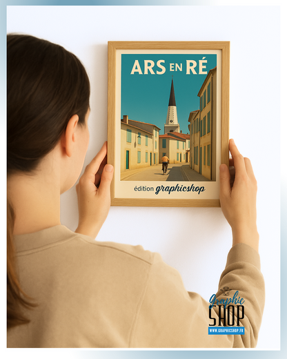 Affiche “Ars en Ré” – Édition Graphicshop