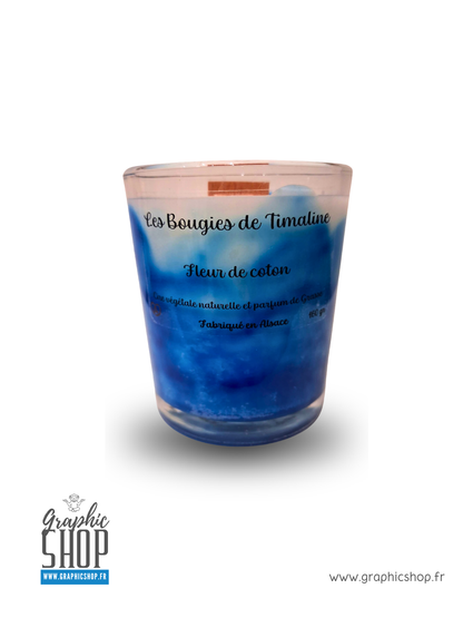 Bougie parfumée Fleur de Coton – Les Bougies de Timaline