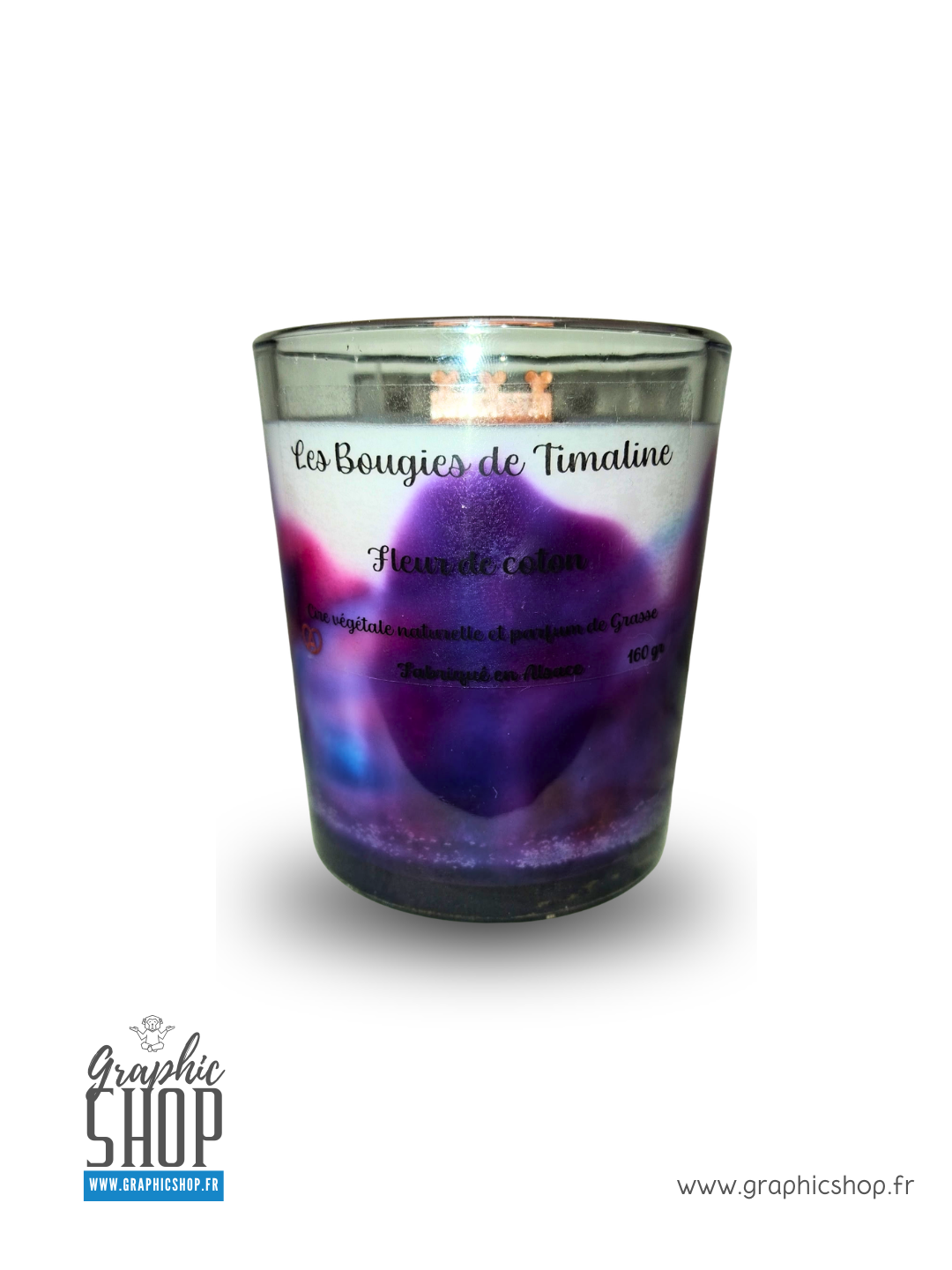 Bougie parfumée Fleur de Coton – Les Bougies de Timaline