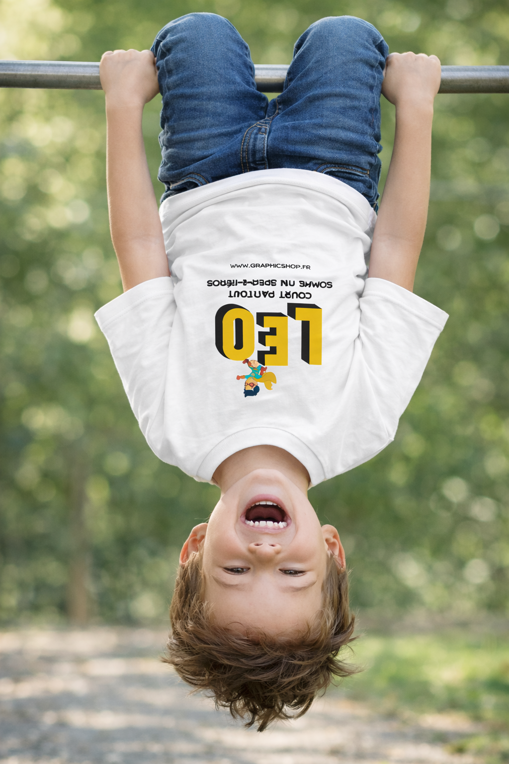 T-shirt LEO super Héros - Coton bio – Confort & style du quotidien