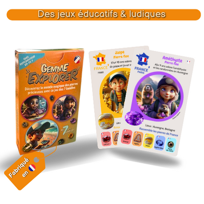 Gemme Explorer – Jeu des 7 familles