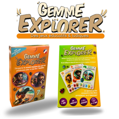 Gemme Explorer – Jeu des 7 familles
