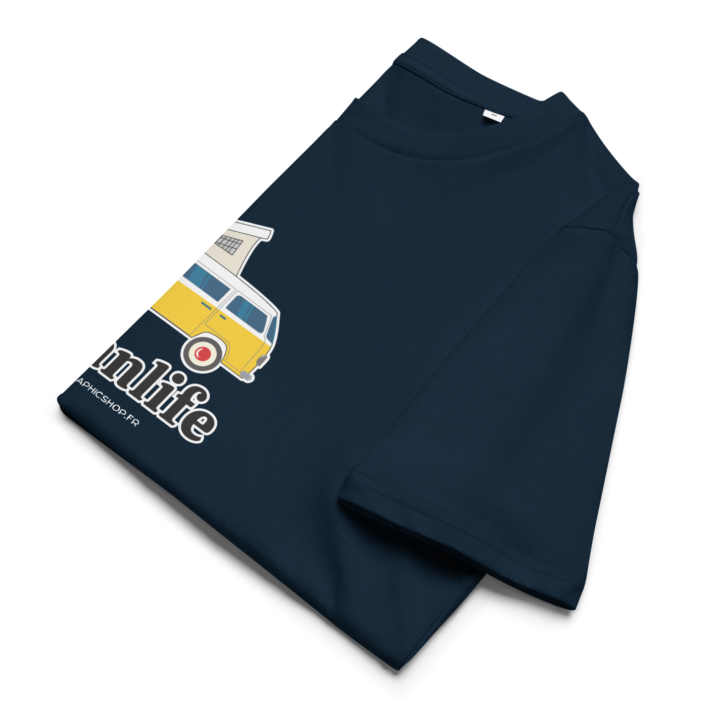 T-shirt bio unisexe "#Vanlife" – Le lifestyle nomade, en version stylée