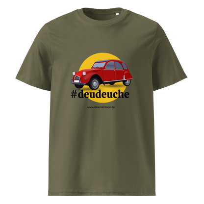 T-shirt bio unisexe "#deudeuche" – L’icône rétro sur coton éco-responsable