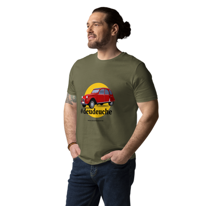T-shirt bio unisexe "#deudeuche" – L’icône rétro sur coton éco-responsable
