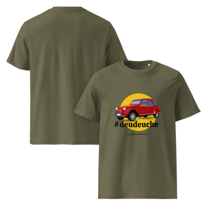 T-shirt bio unisexe "#deudeuche" – L’icône rétro sur coton éco-responsable