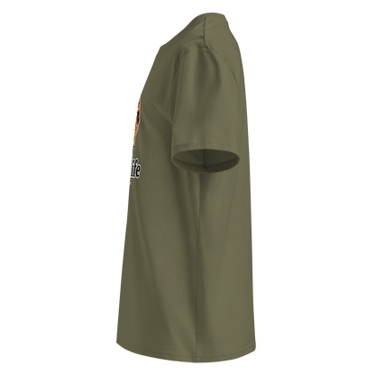 T-shirt Bio « #Vanlife » – Unisexe – Kaki Aventure